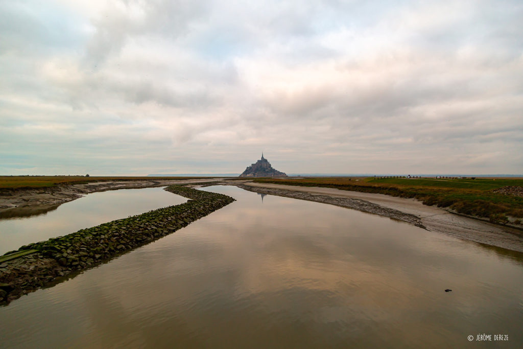 Belle vue sur le Mont-Saint-Michel